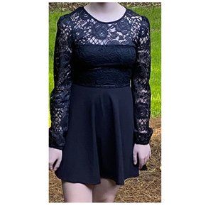 Cocktail Dress with Lace